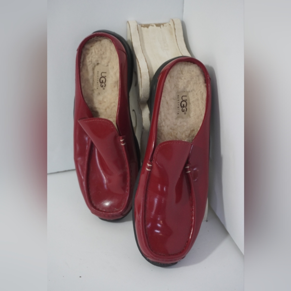 Red Ugg Mules